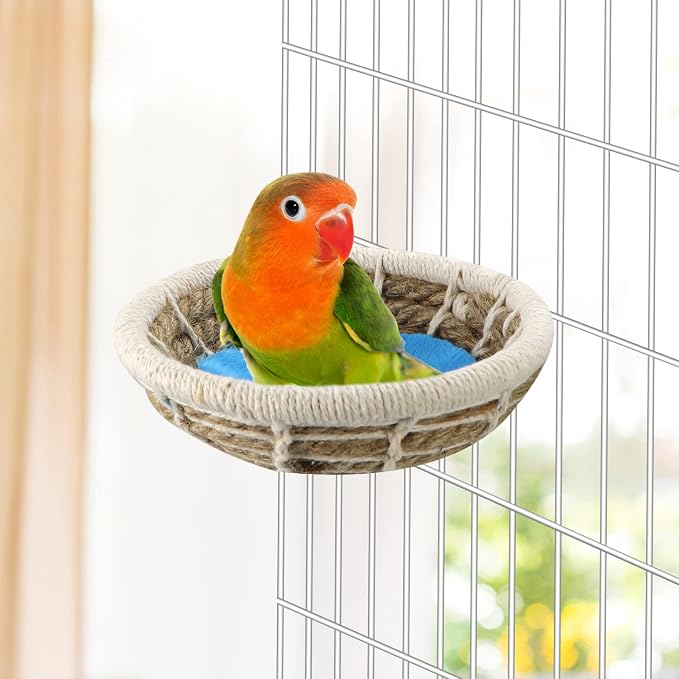 Wontee Bird Nest Breeding Nest Bed Bird Cage House - Image 2