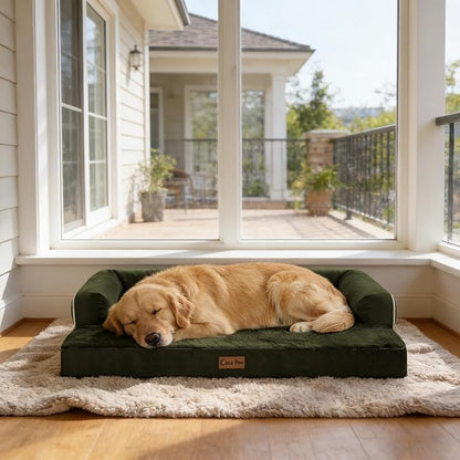 Orthopedic XXL Dog Beds, Waterproof Egg Crate Foam Big Pet Bed - Image 9
