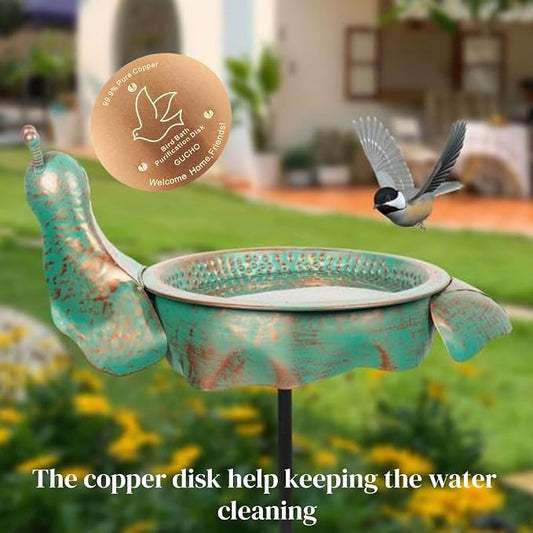 GUCHO Bird Bath Copper Disk, Bird Bath Purification Disk, 0.6mm Thickness - Image 2