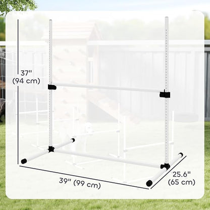 PawHut 4 Piece Dog Agility Training Equipment - Image 3