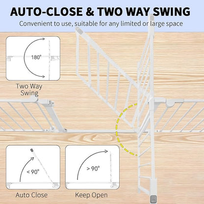 81.11" Extra Wide Baby Gate - Image 4