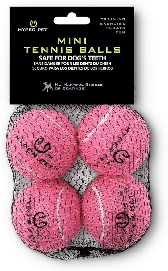 Hyper Pet MINI Tennis Balls for Dogs Interactive Toys work by HyperPet