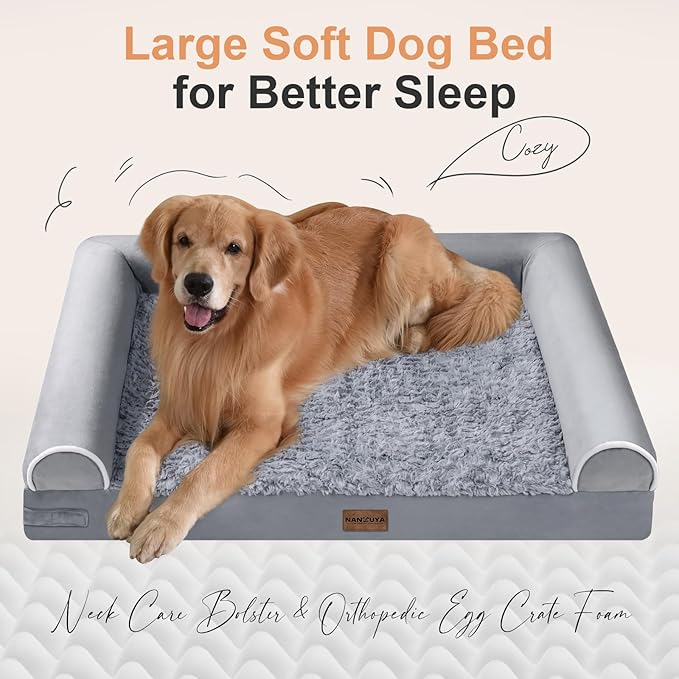 Small Dog Bed Orthopedic Washable: Beds Bolster Small Sized Dogs Bed Egg Crate - Image 2