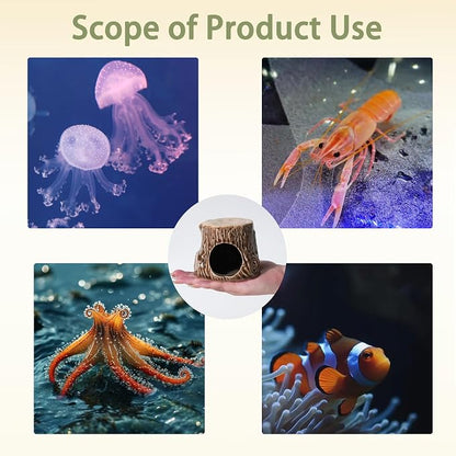 Aquarium Decor Cave Betta Fish Aquarium Accessories Ornaments Hiding Cave - Image 8