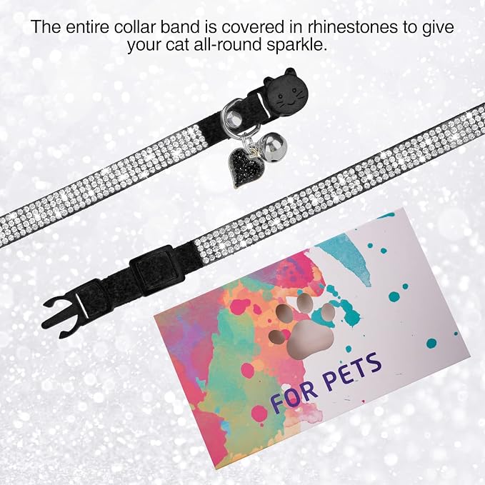 Rhinestone Cat Collar Breakaway - Image 6