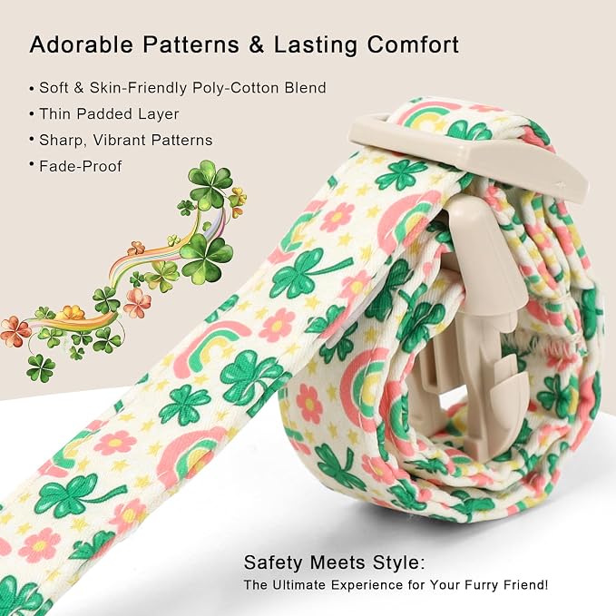 St. Patrick's Day Dog Collar for Large Dogs - Image 5