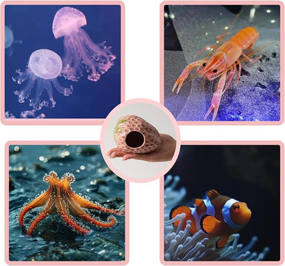 Aquarium Decor Cave Betta Fish Aquarium Accessories Ornaments Hiding Cave - Image 8