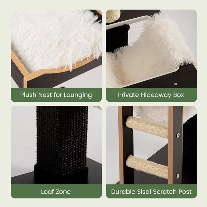 Cat Tree, 37.4-Inch Cat Tower - Image 8