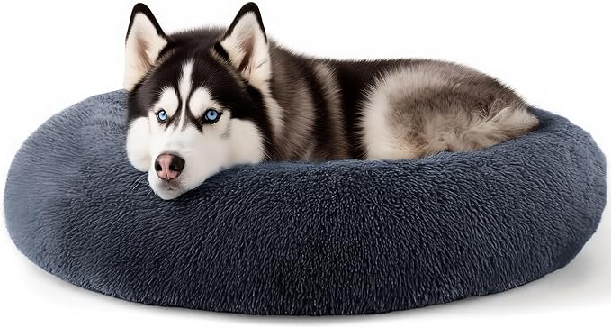 Extra Large Dog Beds, 36 Inch Human Dog Anxiety Relief Comfort Bed, by Hoewina