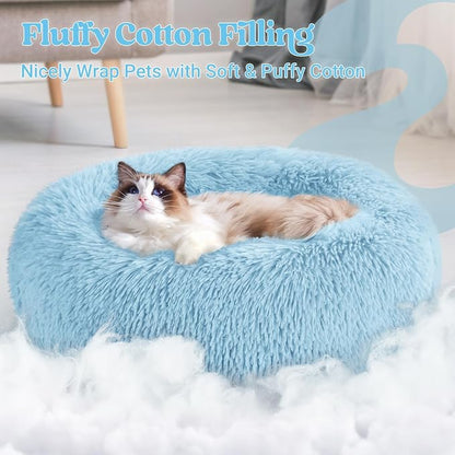 rabbitgoo Cat Beds for Indoor Cats, 20 inches Cat Bed Machine Washable - Image 3