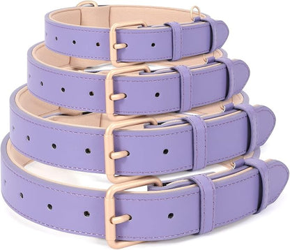 WHIPPY Leather Dog Collar for Small Medium Large Dog Adjustable Soft Breathable - Image 6