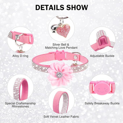 Rhinestone Cat Collar Breakaway - Image 2