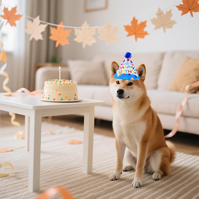 6pcs/Pack Dog Birthday Hats Party Hats - Image 5