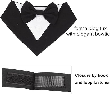 ADOGGYGO Formal Dog Tuxedo Bandana - Image 5