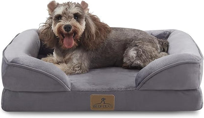 Bedfolks Orthopedic Dog Bed, Waterproof Dog Sofa Bed by Bedfolks