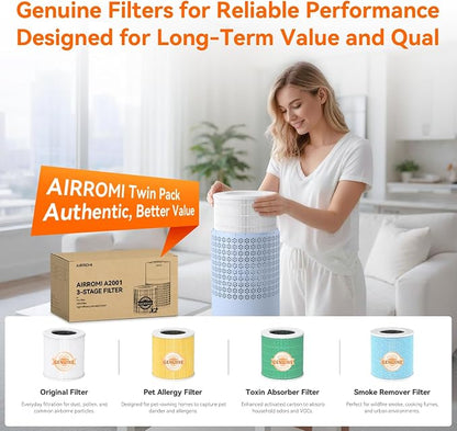 AIRROMI Air Purifier for Bedroom - Image 9