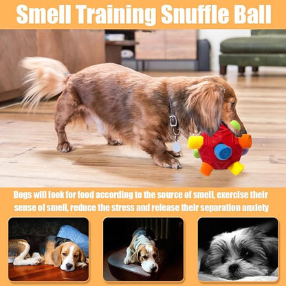 Dog Snuffle Ball-Interactive Puzzle Dog Toys Encourage Natural Foraging Skills - Image 5