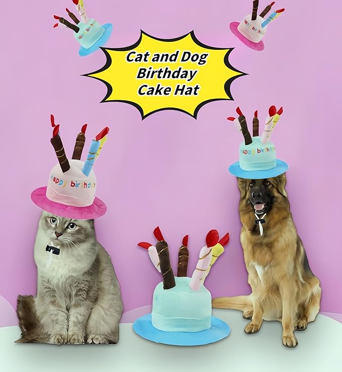 Cute Pet Party Hat for Dogs&Cats - Image 4