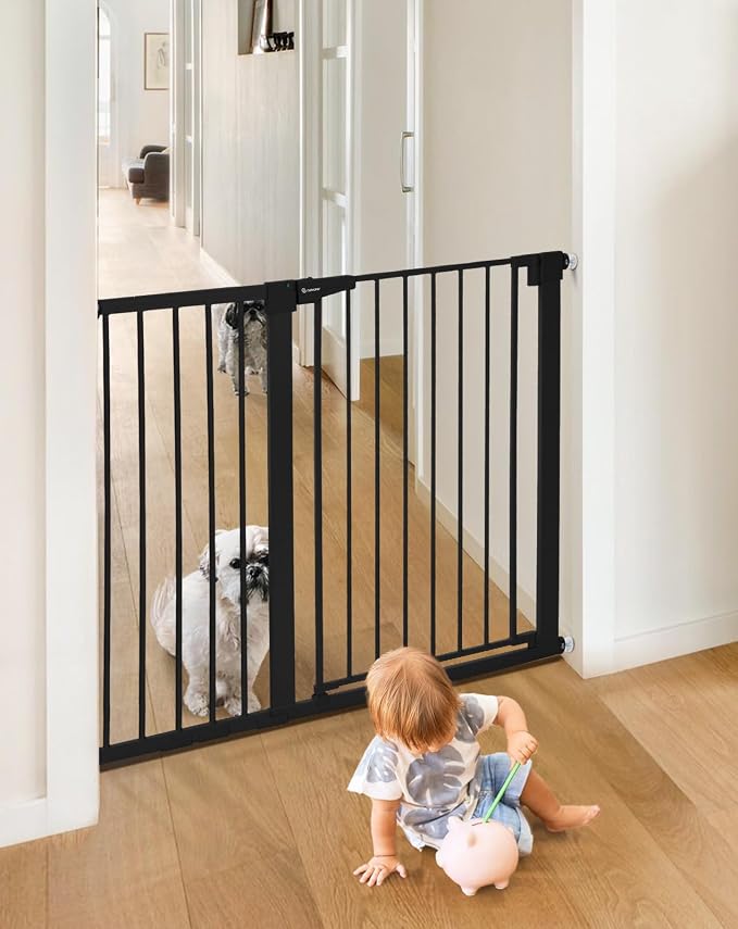 COMOMY 36" Extra Tall Baby Gate by COMOMY