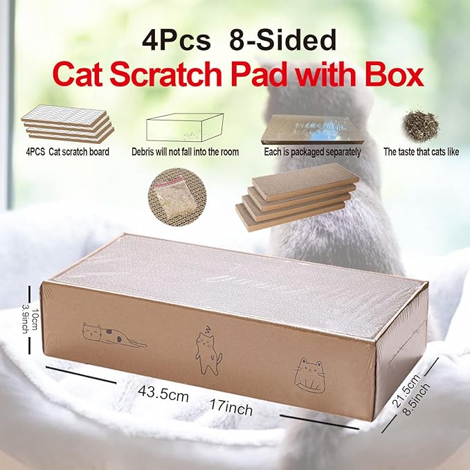4 Packs in 1 Cat Scratch Pad - Image 2