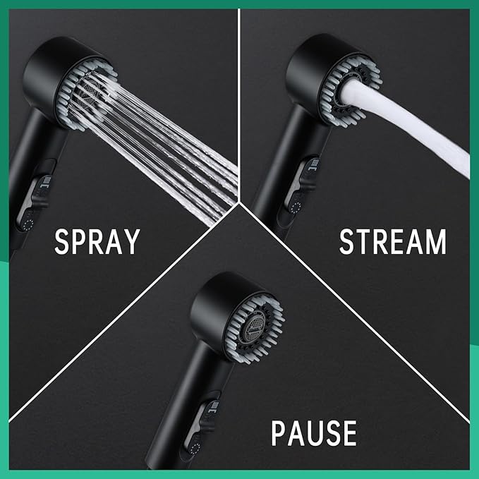 3 Mode Dog Shower Attachment, High Pressure Handheld Sprayer - Image 4