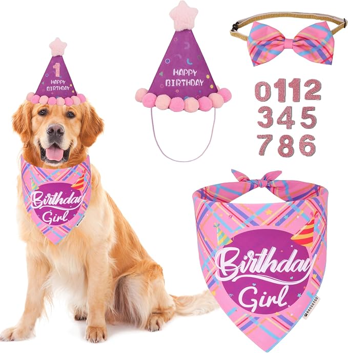 ADOGGYGO Dog Birthday Party Supplies by ADOGGYGO