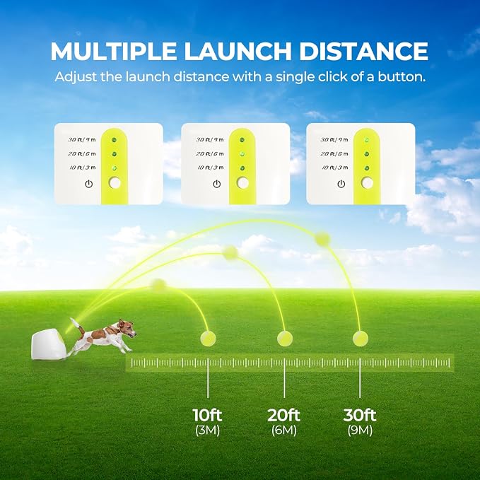 ALL FOR PAWS Original Dog Automatic Ball Launcher for Small and Medium Dogs - Image 2