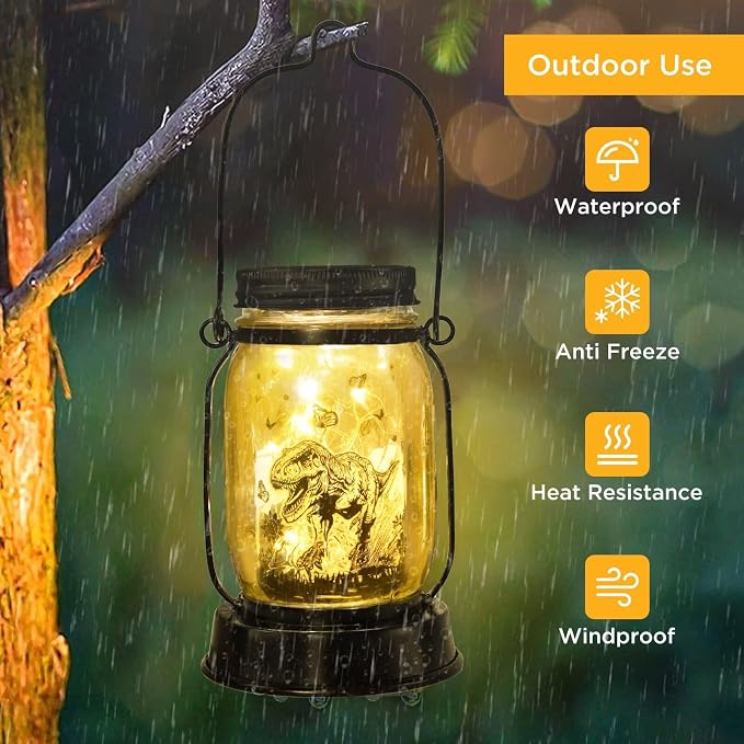 kyoryuger for Teens Boy Dinosaur Solar Lantern for Kids, Solar Lights Aesthetic - Image 6