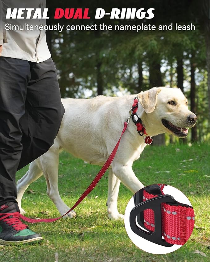 Joytale Airtag Dog Collar, Reflective Pet Collar - Image 4