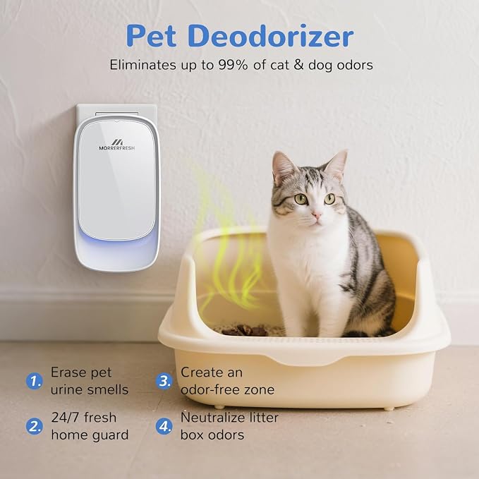 Air Ionizers, Plug in Negative Ion Air Purifier, Pet Odor Eliminator - Image 3
