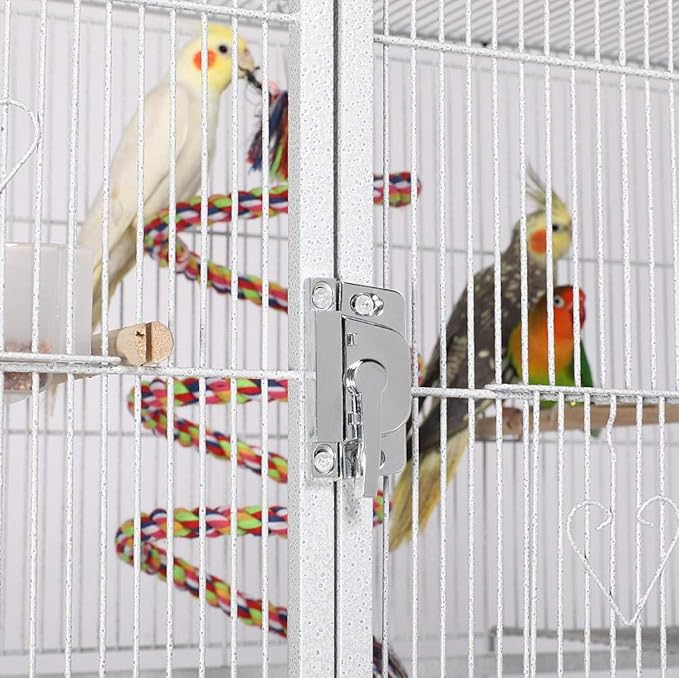Yaheetech 69'' Extra Large Bird Cage Metal Parrot Cage w/Detachable Stand - Image 5