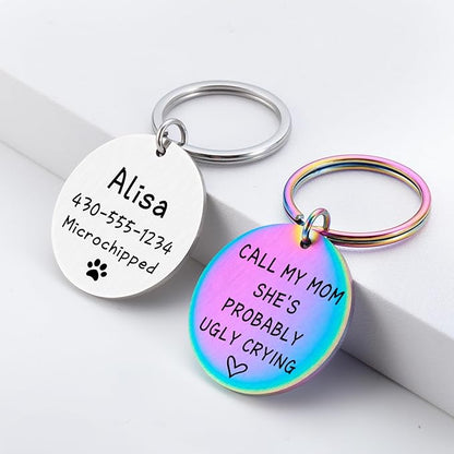 Funny Personalized Dog Tag, Customized Dog Collar - Image 3