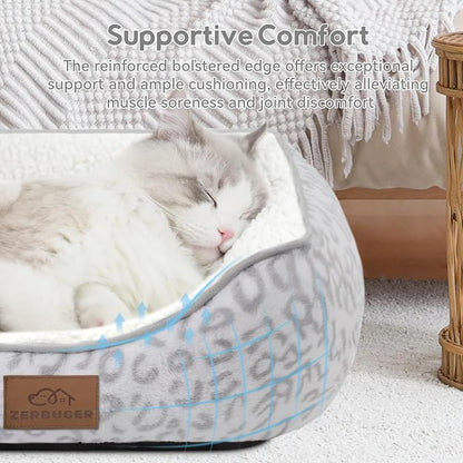 Rectangle Cat Dog Bed for Large Medium Small Pets Indoor Outdoor Machine - Image 2