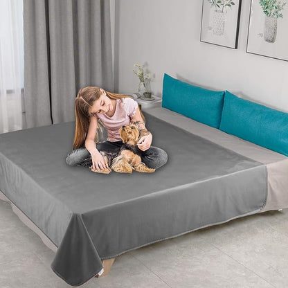 Ameritex Pet Bed Blanket Reversible 100% Waterproof Velvet Super Soft - Image 8