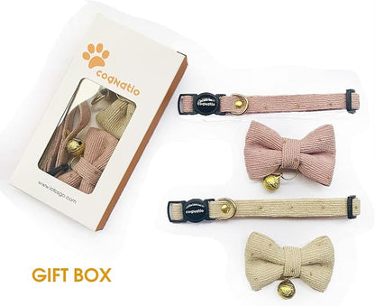 Safety Quick Release Cat Collars, Soft Kitten Collars - Image 2
