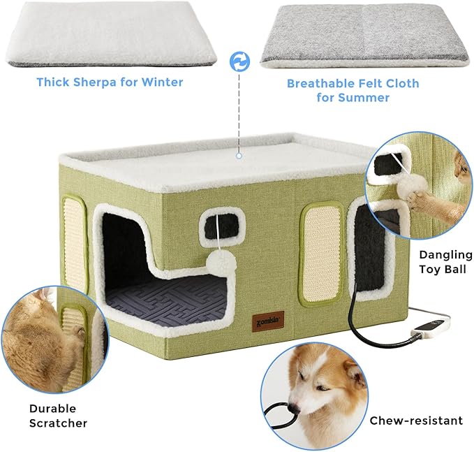 Heated Cat House for Indoor Cats - Image 5