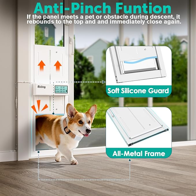 Automatic Sliding Glass Dog Door - Image 7