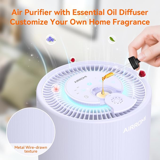 AIRROMI Air Purifier for Bedroom - Image 5