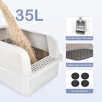 Henkelion Stainless Steel Cat Litter Box - Image 5