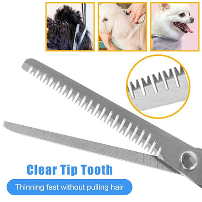 Pet Grooming Kit – Shedding Slicker Brush & Bath Massage Tool - Image 3