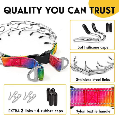 PetJett Prong Collar for Dogs Training Collar Adjustable Choke Collar for Dog - Image 6