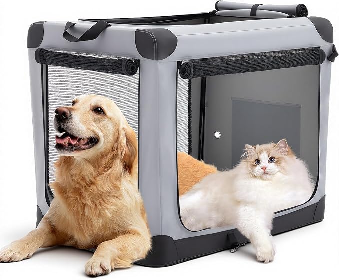 DUMOS Dog Crate 36 Inch Travel Cat Pet Carrier by DumosLifestyle