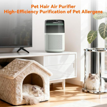 AIRROMI HEPA Air Purifier for Bedroom&Home, Pet Air Purifier for Home Pets - Image 9