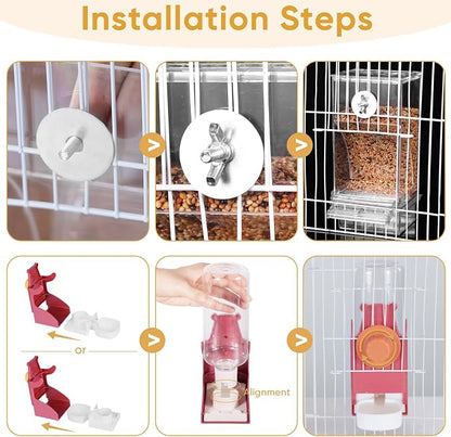 Bird Water Dispenser, Automatic Bird Feeder - Image 6
