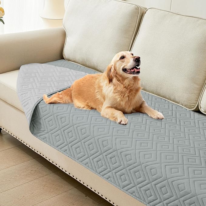 hyha Waterproof Dog Blanket, Soft Pet Bed Blankets, Waterproof Sofa Couch Cover by hyha