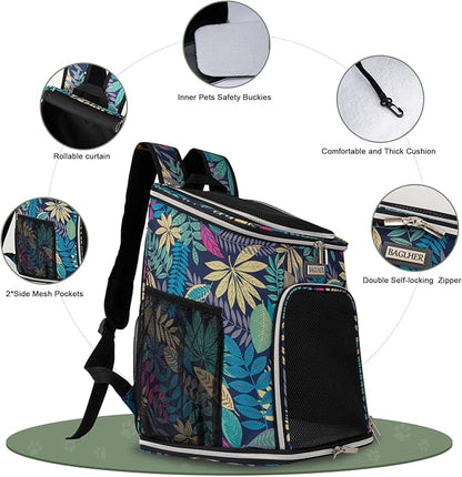 BAGLHER Cat Backpack Carrier, Mesh Pet Cat Carrier - Image 3