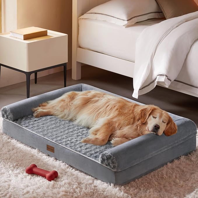 BFPETHOME Dog Beds for Large Dogs, Orthopedic Dog Bed for Medium Large Dogs by BFPETHOME