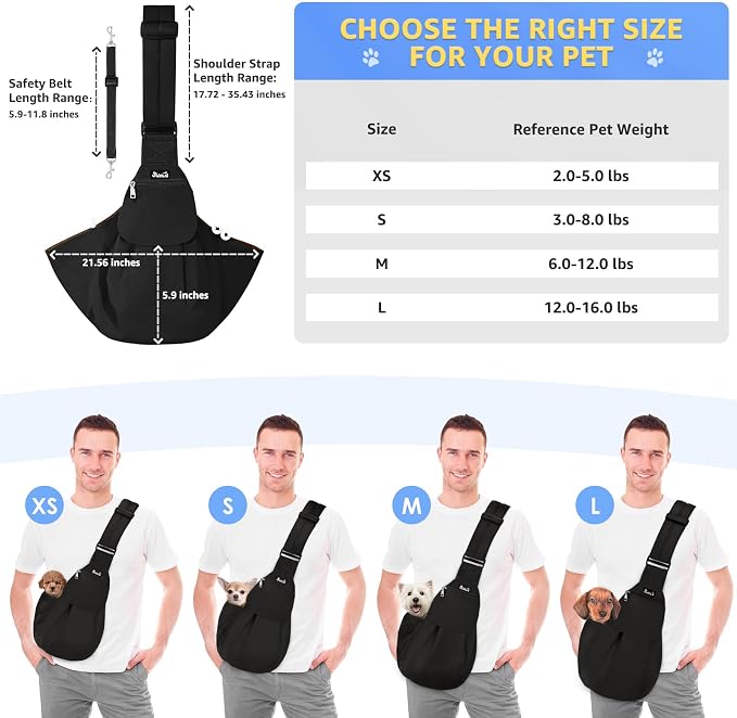SlowTon Dog Carrier Sling - Image 6