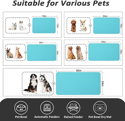 Dog Food Mat - Absorbent Cat Mat - Image 4