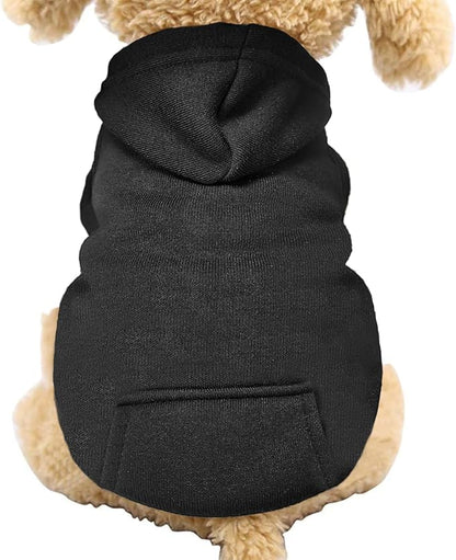 Jecikelon Winter Dog Hoodie Sweatshirts by Jecikelon